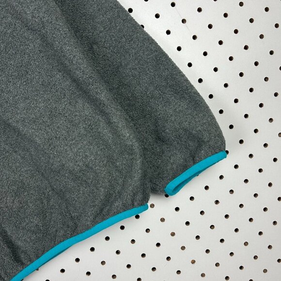 Patagonia Synchilla Snap T Fleece Sweater Women Medium Gray Tiffany 25455 SOFT - Picture 3 of 8